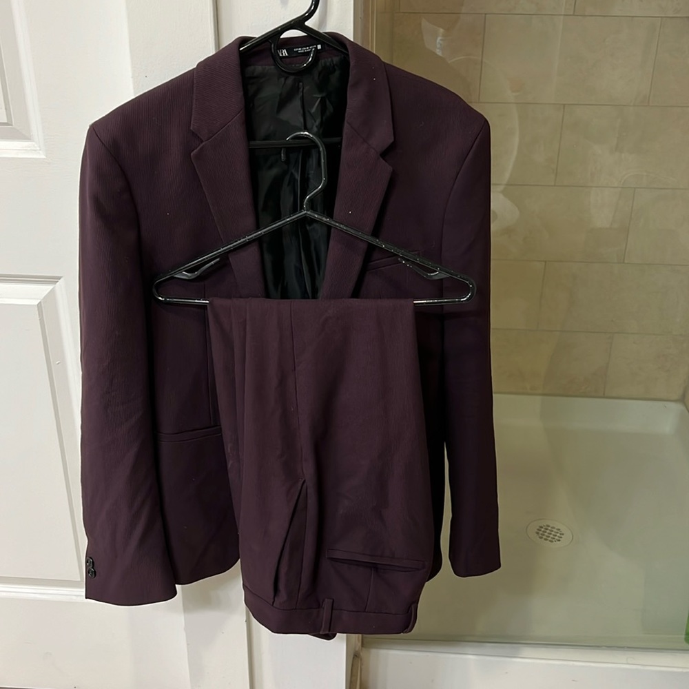 Zara suit pants size 30 and blazer size 38